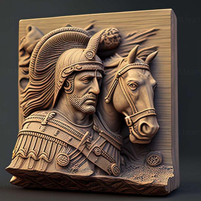 3D model Rome Total War  Alexander game (STL)